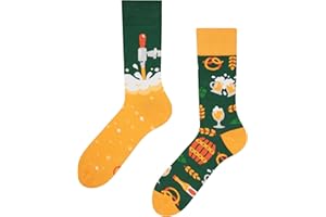 Dedoles Calzini Unisex Donna Uomo & Bambini Calze Cotone con tanti Design divertenti Calcio Bicicletta Piante Cavalli Regalo sinistra destra diversi