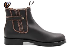 LAZO Y DUQUE - Botas chelsea de piel, camperas valverde del camino,con hebilla,suela de goma,elástico lateral, para: Hombre