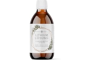 Lithium Orotat Lösung 250ml mit 0,5 mg Lithium pro 1 ml von Nordic Pure - Hochreines Flüssiges Lithiumorotat 99% - 500 ppm Lithium elementar