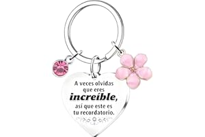 ChunRun Regalos originales para mujer llavero para mujer, relleno de calcetines para ella, regalo de agradecimiento para novia, esposa, mejor amiga, colegas, bonito regalo secreto de Navidad