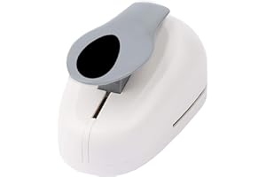 Ideen mit Herz Fustellatrice extra grande | Perforatrice con motivo per carta | Punzone per creare cartolini d'auguri, inviti, scrapbooking | Uovo, Pasqua, uovo di Pasqua | 5,2 cm x 7,3 cm