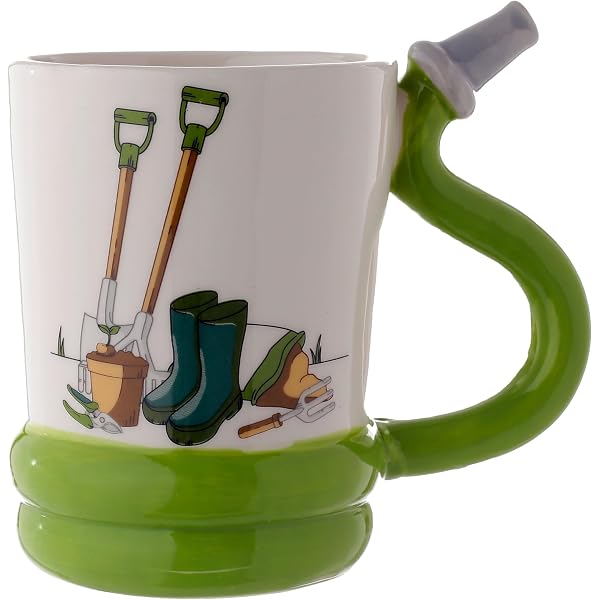 Tranbath Portachiavi divertente con motivi da giardino, regalo per giardinieri e amanti del giardino, decorazione in metallo per gli amanti del giardino, pratico regalo per donne e uomini, regalo per