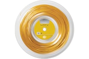 WILSON Cordages pour Raquette Luxilon, 4G, Rouleau de 2 mètres, Couleur Or, 1,25 mm, Unisexe, WRZ990141