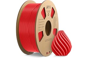 PETG filament PETG, 1,75 mm, JAYO do drukarki 3D, filament Neatly Wound, dokładność pomiaru +/- 0,02 mm, szpula 1,1 kg, PETG czerwony