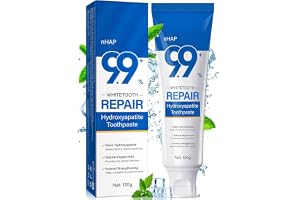 Nano-hydroxiapatit 9,9 % tandkräm, hydroxiapatit remineraliserande tandkräm, vit tandreparerande tandkräm 99 för reparation o