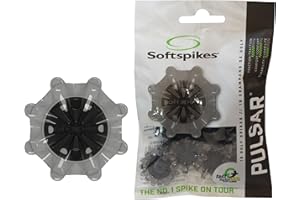 SOFTSPIKES Pulsar Fast Twist 3.0 Golf Cleat - 18 Count