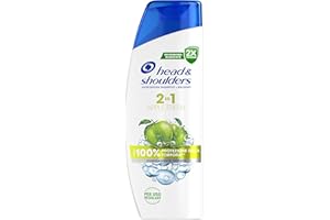 Head & Shoulders Apple Fresh Shampoo e Balsamo Antiforfora 2 in 1 250ml. Fino al 100% di Protezione dalla Forfora, Clinicamente Testato. Uso Quotidiano. Per Tutti i Tipi di Capelli. Profumo di Mela