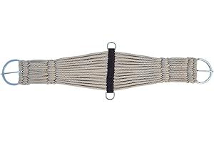 SHOWMEN CRAFT Extra Wide 25 Strand Cinch Roper Mohair Girovita