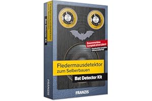 Franzis Verlag GmbH 52506554 Fledermausdetektor zum Selberbauen: Bausatz komplett ohne Löten! | Ab 14 Jahren