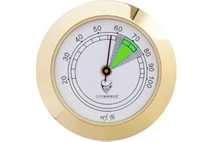 GERMANUS Igrometro di ricambio per Humidor 37 mm