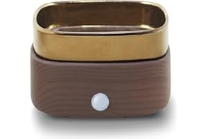 Geronland Wax Melt Burner Ceramic 3-in-1 Oil Burner Electric Candle Wax Warmer Burner Melter Fragrance Heating Plate for Scented Waxs Home Office Bedroom Aromatherapy Gift& Décor