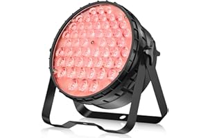 BETOPPER Projecteur de Scène 200W Par LED DMX RGBW Lumière de Scène CRI >90 5000 Lm Jeux de Lumiere Disco Eclairage Scene pour DJ, Fête, Bars, Mariages et Festivals 1PCS