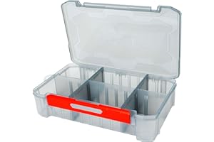 Rapala, Tackle Tray 356 profondo, Robusto contenitore da pesca, Dimensioni 35,6 x 22,7 x 8,2 cm, Prodotto in Finlandia, Modello RTT356DH, Ideale per attrezzatura da pesca