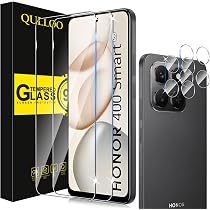 Coque TPU Souple Anti-jaunissement Pour Honor 400 Smart 5G + Film Protection - Ultra-mince, Antichoc, Bords Surélevés