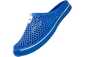 SAGUARO Uomo Donna Spiaggia Traspirante Pantofole Leggero Flessibile Estate Sandali Anti-scivoloso Unisex Clogs Piscina Slippers 36-45EU