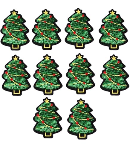 Sapin de Noël patch applique arbre de Noel écusson 25 décembre - France