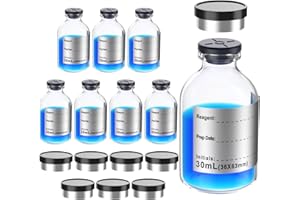 BIOMED SOLUTIONS Flacone sterile vuota con tappo in gomma butilica separato e chiusura a ribaltamento, rimovibile, dopo il riempimento, necessità di sigillare con Crimper