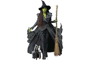 Star Cutouts SC4736 Wicked For Good Elphaba Cartón Recortado Altura 159 cm – Imágenes Oficiales universales Wicked Witch Party, cumpleaños y decoración de habitación