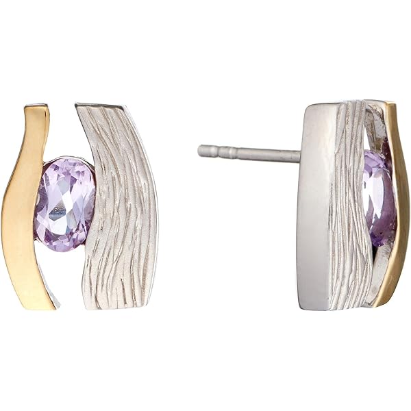 Orecchini A Cerchio Semplici A Canna Quadrata In Argento Sterling - Foto 9