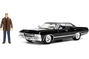 JADA TOYS - Che Impala with Dean Winchester Figure - 1967-1/24