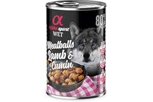 Albóndigas de Cordero Alpha Spirit y Comino 400 G (12 unidades)