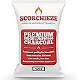Scorchieze by WSG 100% Hardwood Lump Charcoal – Natural Wood Flavour, Long-Burning Solid Fuel for BBQ & Grilling (1X 12KG)