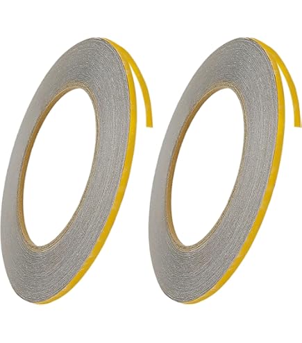 Cinta Decorativa Para Azulejos - Autoadhesiva Impermeable 5mm X 50m, Color Oro Y Plata
