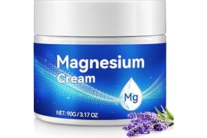 Magnesiumkräm – magnesiumlotion, aktuell magnesiumsmörbalsam för ben, fötter, armar eller bröst, med magnesiumklorid