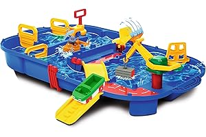 AquaPlay – LockBox - Circuit d'eau - Jeu Plein Air Transportable - 1 Bateau + 1 Figurine + Accessoires - 8700001516