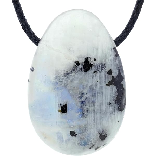 Pendentif Goutte En Agate Naturelle Percée - Blanc, Marque Naturosphère, Neuf Avec étiquette