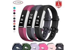 FunBand Compatible per Cinturino Fitbit Alta HR & Fitbit Alta, Regolabile Cinturino Edizione Speciale Morbido Sportivo in Silicone per Fitbit Alta HR/Alta Battito Cardiaco Smart Watch