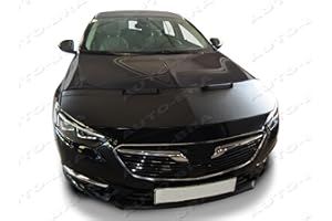 AB3-00389 AUTO-BRA Bonnet Bra Compatible with Opel Insignia B Since 2017 Hood Bra Stone Chip Protection Tuning Bonnet Bra
