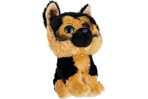 Ty UK Ltd - Beanie Boo's German Shepherd Spirit - 15 CM, Brown
