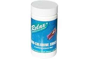 TKWSER Relax 1kg Non Chlorine Shock Granules Hot Tub Pool Spa Water Treatment Grade A By Castle Hot Tubs*