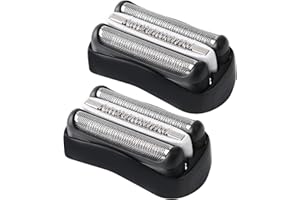 2 Stück Waniyu Series 3 Scherkopf Kompatibel mit S3 Rasierkopf, Elektrorasierer 32B Ersatzkopf Folie und Cutter Ersatzscherteil für Herren Rasierer 32B Series 3 3000s 3010s 3020s 3040s 3080s