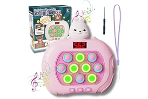 Nannodino - Pop It Electrónico - Popit Electronico - Toys Quick Push Pop Burbujas - Juguete para Adultos - Fidget Puzzle Anti Estrés - Regalo Niños y Niñas - Instrucciones en Español