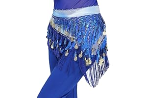 LaoZanA Ceinture Danse Orientale Femme Belly Danse Ventre Orientale Hanche Costume Professionnel mit Sequins