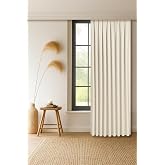Gauze Fabric Design Capri Krem EKSTRAFOR B&Uuml;ZG&Uuml;L&Uuml; KETEN DOKULU Y&Uuml;KSEK KALİTELİ TEK KANAT FON PERDE 150 x 250