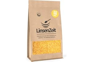 LinsenZeit – Gelbe Toor Linsen 600g – Arhar Dal - Toor Dal - Straucherbsen geschält und halbiert – Einzigartige Proteinquelle – Vegan, ohne Zusatzstoffe & Premium Qualität