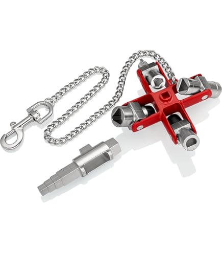 Clé Universelle Knipex Profi-Key 90 Mm - Embouts Fente 1.0x7mm Et PH2 - Pour Purges, Poignées, Etc.