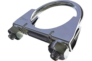 SMARTHOME Homesmart Universal U Bolt Clamp/Heavy Duty Exhaust Clamps/TV Sky Aerial Pipe [ 75mm ]