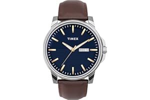 Timex Classic Premium zegarek męski 45mm skórzany pasek TW2V79200
