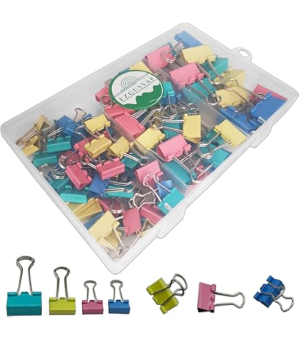 Shineone 19mm Small Assorted Design Foldback Clips Paper - View #2