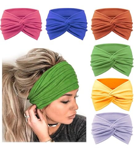 Fascia Larga Elastica Boho Con Farfalla - 4 Pezzi: L'Accessorio Perfetto Per Yoga, Corsa E Vita Quotidiana - 5