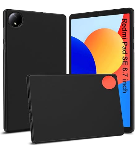 M.G.R.J® Soft TPU Transparent Back Case Cover for Redmi Pad SE 8.7