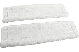 First4spares Cleaning Cloth Cover Pads for Karcher WV50, WV55,WV60, WV70 & WV75 Window Vacuums (Pack of 2)