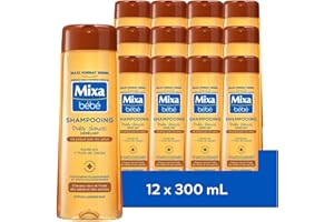 NARTA [LOT DE 12] Mixa Bébé Shampooing Démêlant Très Doux Karité 300ml
