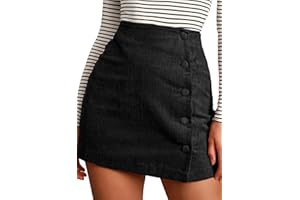 TZLDN Women Mini Skirt Short Pencil Skirt Faux Suede Split Hem Bodycon with Zippper High Waist Skinny Skirt Club Night Out