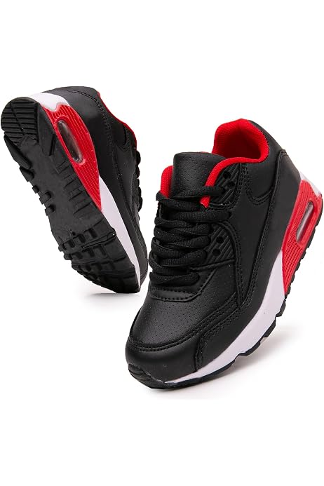 Baskets Pour Enfant Garçon/fille – Chaussures De Sport Légères Et Respirantes – Taille 7-12 Ans