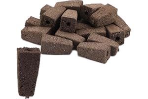 LUTER 20Pcs Grow Sponges Seed Starter Plugs Root Growth Sponge Plugs Compatible with Seed Pods for Indoor Hydroponic Growing System
